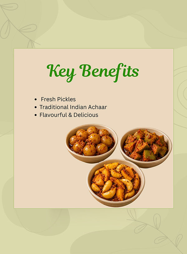 Organic Anand Wellness Trio (Mango + Garlic Turmeric + Murabba)