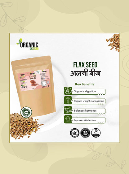 Flax Seeds | Alsi Seeds | Natural Source of Protein, Omega-3 & Dietary Fibre