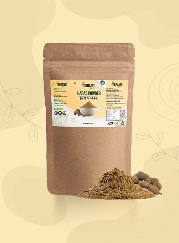 Harad Haritaki Powder | Kadukkai Podi | Terminalia Chebula Powder