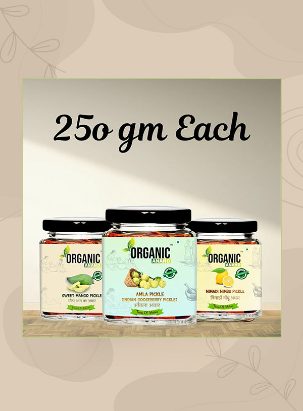 Organic Anand Immunity Trio (Mango + Amla + Garlic Turmeric)
