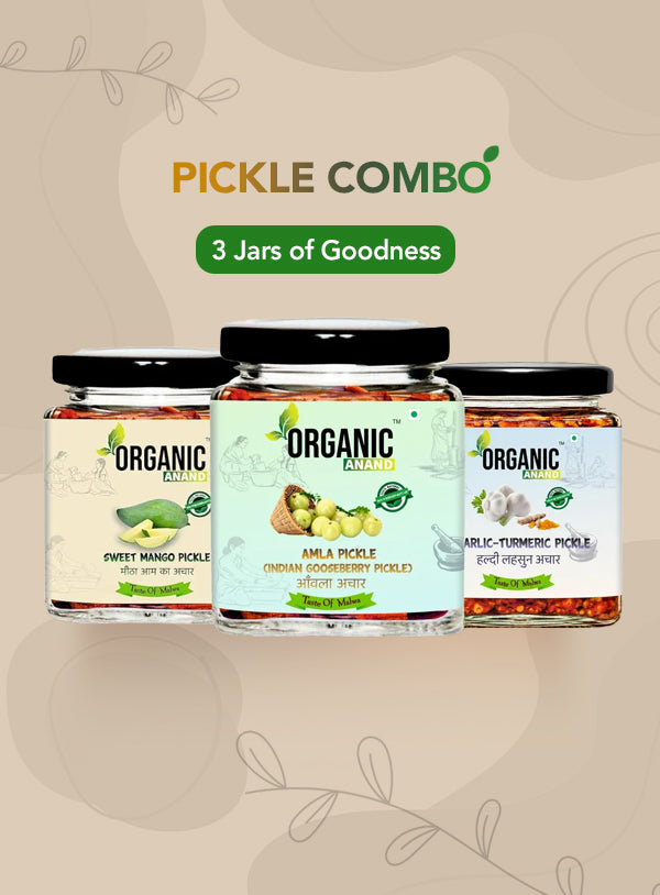 Organic Anand Immunity Trio (Mango + Amla + Garlic Turmeric)