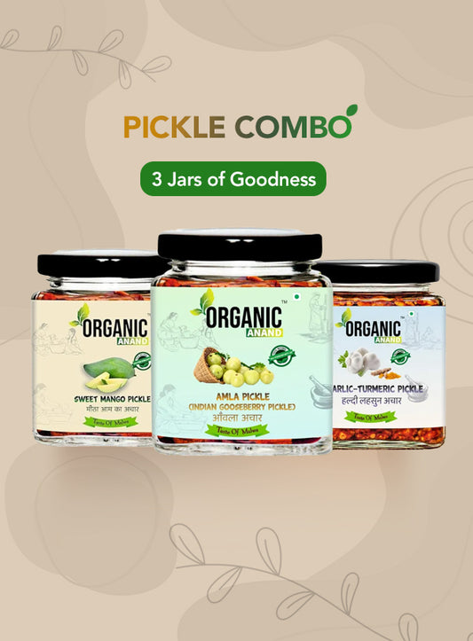 Organic Anand Immunity Trio (Mango + Amla + Garlic Turmeric)