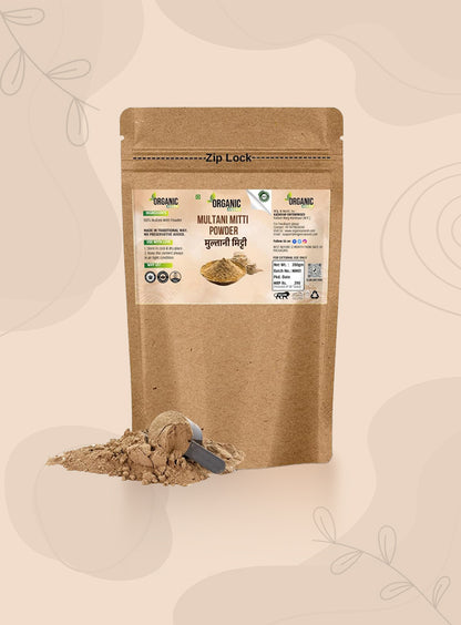 Pure Multani Mitti Powder | Natural Face, Skin & Hair Care | Exfoliating & Soothing