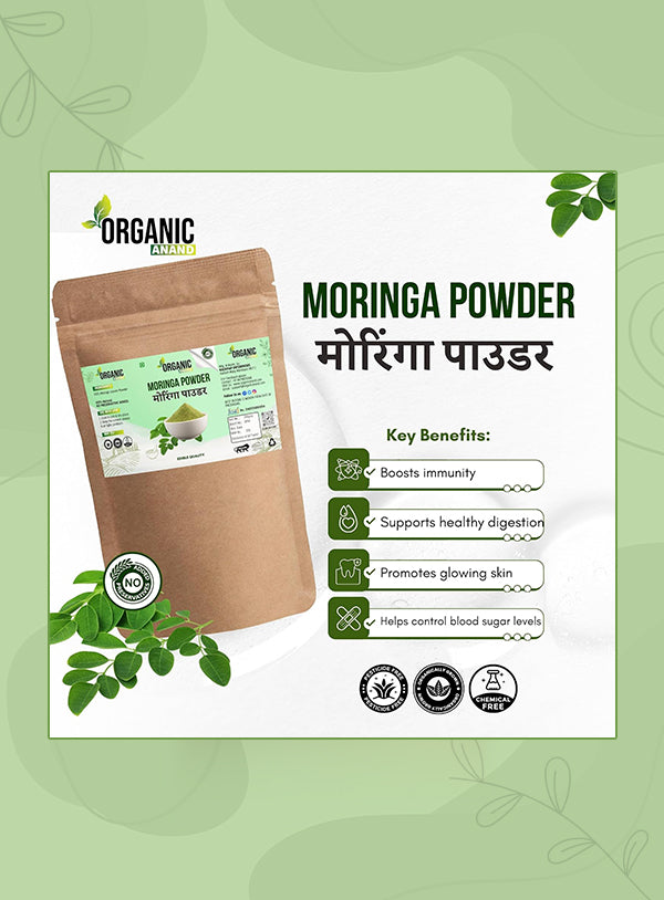 Moringa Powder | Pure Drumstick Leaf Powder | Natural Superfood for Daily Wellness