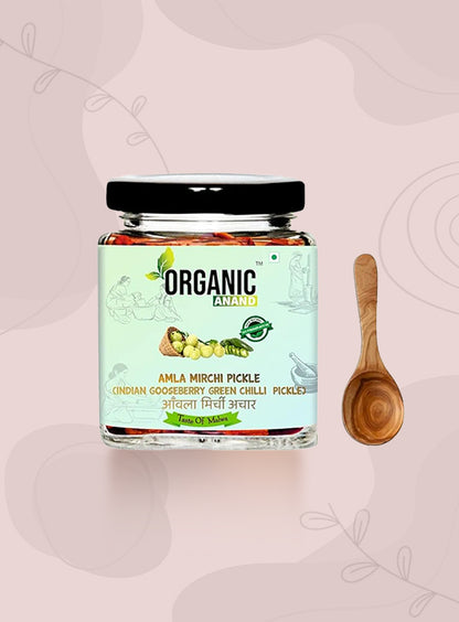 Homemade Amla Mirchi Pickle | Fresh Amla & Green Chilli | Traditional Indian Achaar