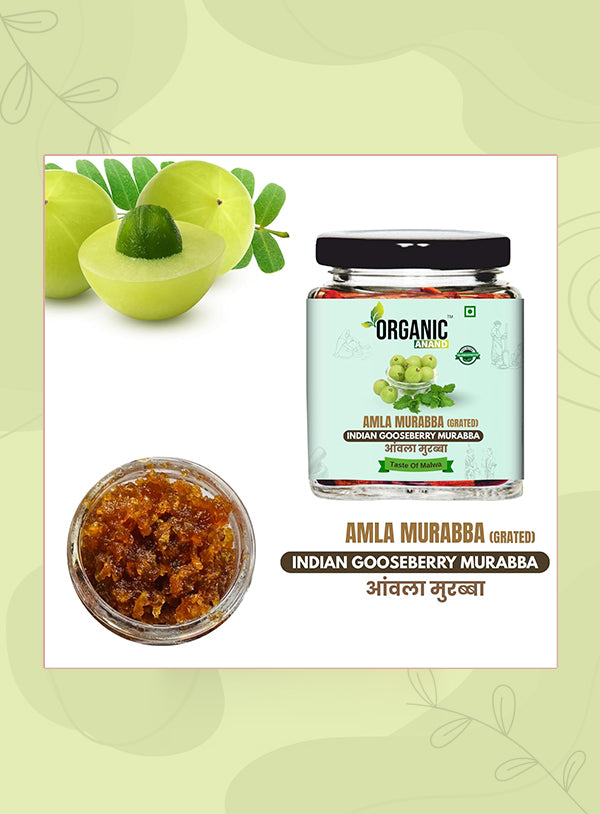 Homemade Amla Murabba | Traditional Indian Gooseberry Murabba | Natural Sweet Preserve