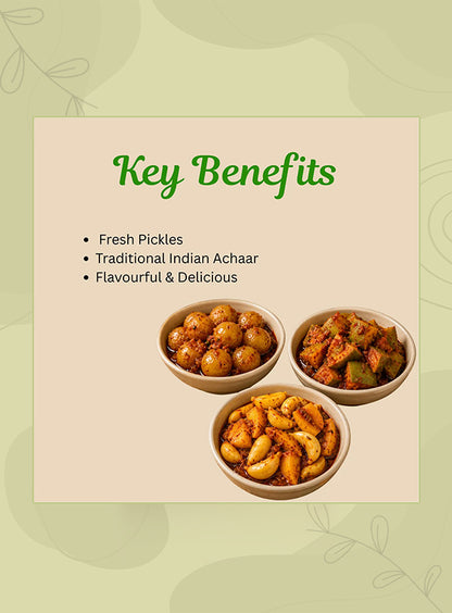 Organic Anand Wellness Trio (Mango + Garlic Turmeric + Murabba)